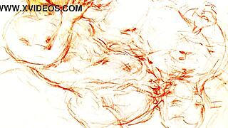 She discovers vintage erotic art from antique retro collections