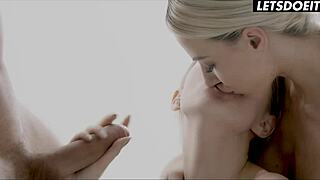 Nataly And Casdey Seduce Stud Into Steamy Big Dick Threeway