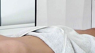 hey want this masseuse's oiled handjob exploding cum close up?
