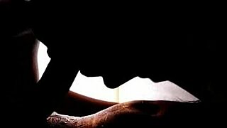 candlelight glows as she delivers romantic deepthroat blowjob with squirting finish