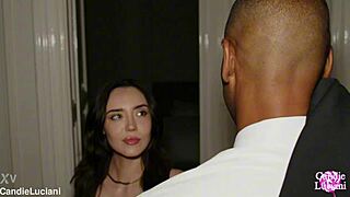 submissive brunette craves bbc pounding from both ends in threesome bliss