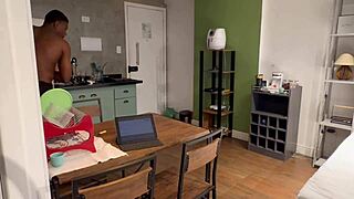 professor's huge cock barebacks hot student's fat ass in raw passion