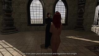 wanna play caroline's double penetration creampie fantasies? part 10 binding!