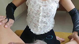 Desi Stepbrother's Handjob Turns Into Missionary Creampie Orgasm Explosion