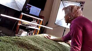 aimee the sexy mature russian wife sucks cock like a slut in family homemade