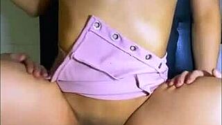 Petite shy Latina college teen seduces neighbor in elevator before tight pussy pounding in bedroom