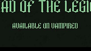 hot vampire babes rip clothes bdsm bondage face sitting scissoring orgasms trailer 😈👅💦