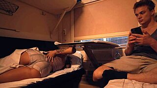 imagine this blonde cumming hard from train vibrations while bent over her wet pussy dripping