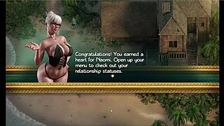 i cant believe i caught friends stepmom naomi fingering her wet pussy outside naked