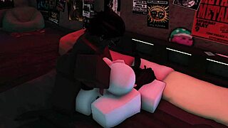 roblox slutty white bunny whore deepthroats bbc creampie domination huge cumshot!