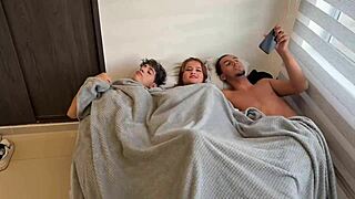 Think you could sneak a fuck with your hot latina stepmom without getting caught?