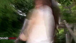 god, yuri sato's passionate outdoor masturbation has me hooked on her intense vibes