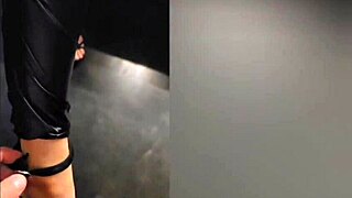 hotwife sneaks stranger after night out yanks condom for big cock creampie cheating