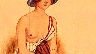 Vintage Erotic Drawings Reveal Antique Sensual Poses and Curves