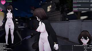 public park dildo impale... old man watches silently