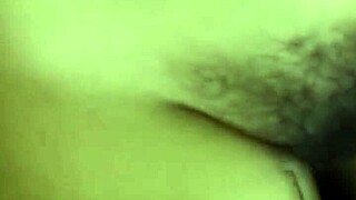 Desi village wife takes hard pounding deep in her black pussy on viral clip