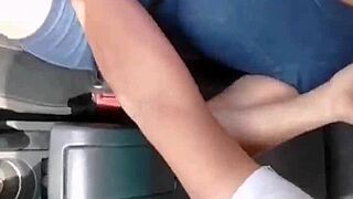 uber driver tricks woman into wild masturbation creampie