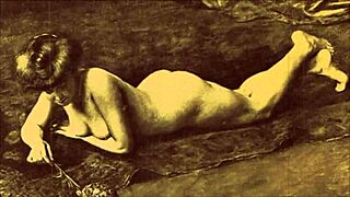 vintage artist sketches erotic nudes in antique style revealing hidden passions