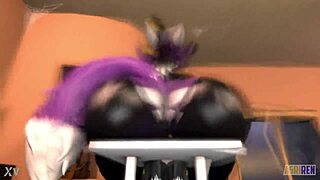 witch rona spreads big ass cheeks for massive farting display