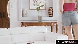 kylie rocket and lily larimar sneak passionate lesbian sex in the closet