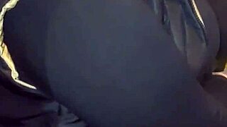 omg i can't believe this hot mature milf mommy flashed her huge natural tits then begged for rough street sex