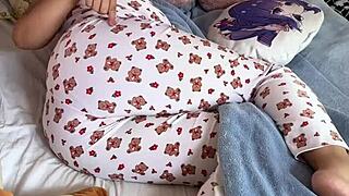 Hey tiny man ready for this chubby ebony giantess fart domination?