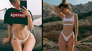 missbo's 2021 insta model jerk off challenge unfolds step by step