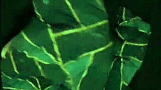 bird's eye view captures couple's intimate bedroom encounter