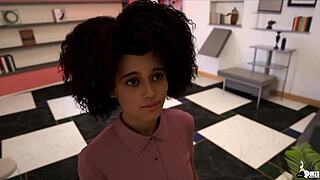 Hot British Babe Lures BBC Boss for Intense Office Pounding