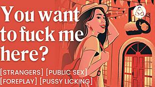 imagine fingering a sexy irish stranger's wet pussy outdoors while she moans in your ear