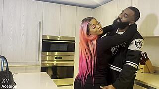 big booty jayla page throws that fat ebony ass on the bbc anywhere she wants