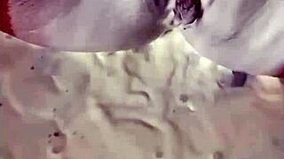 hey check out this luxury saudi teen modeling her curves in the shower