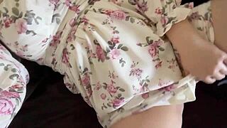 hey check out this luxury saudi teen modeling her curves in the shower