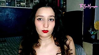 asmr whispers with smudged lipstick lead to sensual toy assplay