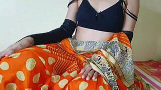 imagine this horny indian bhabhi bent over taking that deep doggystyle pounding in her bedroom