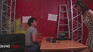 Steamy Maria Sasaki Asian MILF hardcore creampie huge young cock craving!