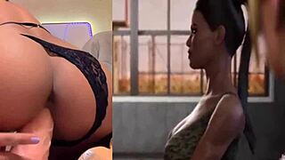 gostosa squirts hard while i watch her sensual play