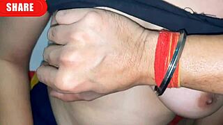 Desi village bhabhi reverse cowgirl hard fuck with Muslim friend