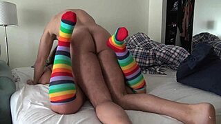 my boyfriend fucks me to squirting orgasm in beautiful amateur passion