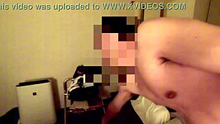 Cheating Colleague Affair in Okayama Hotel Bedroom Rip Clothes