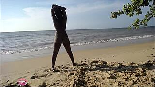 elvie gets intimate at the beach in part four