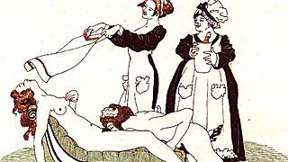 Classic vintage erotic artwork from retro antique collections 😊