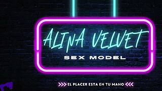 watch this latina milf wife ride my cock pov with anal plug and big tits cum