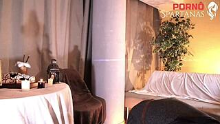 the nun's halloween hides juicy pussy riding and bent over moans