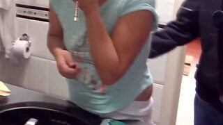 stepson strokes my big ass while i slip into lingerie to seduce him into hot taboo sex