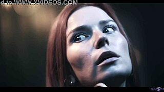 russian blonde and redhead lesbians dominated by alien parasite squirting in rough scissoring frenzy