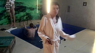 amateur friends bareback big cock threesome in motel pool part 3 with monster cocks 😈🌊💦🍆