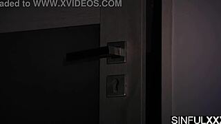 Karina King from HR hides dirty office secret bending over for George Uhl cock