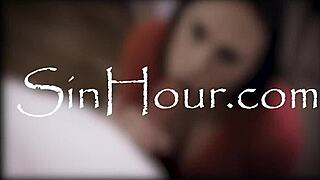 Propositioning My Lesbian Roommate to Try a Real Monster Cock for the First Time in Dorm