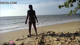 elvie gets intimate at the beach in part four